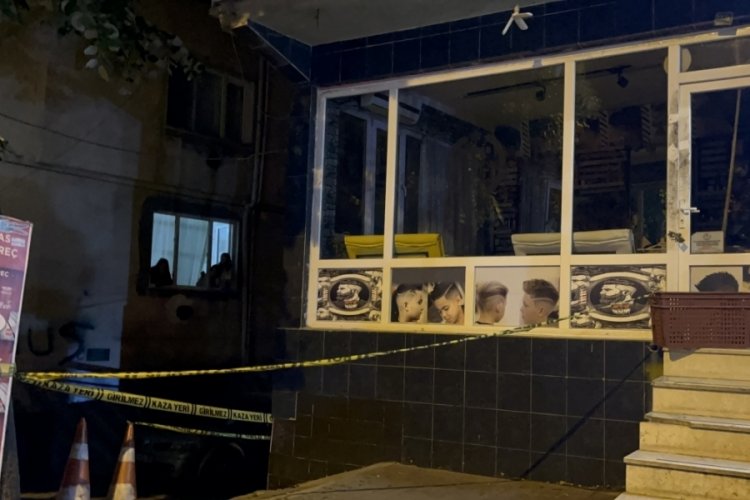 Bursa'da berber dükkanında dehşet! 1 ölü