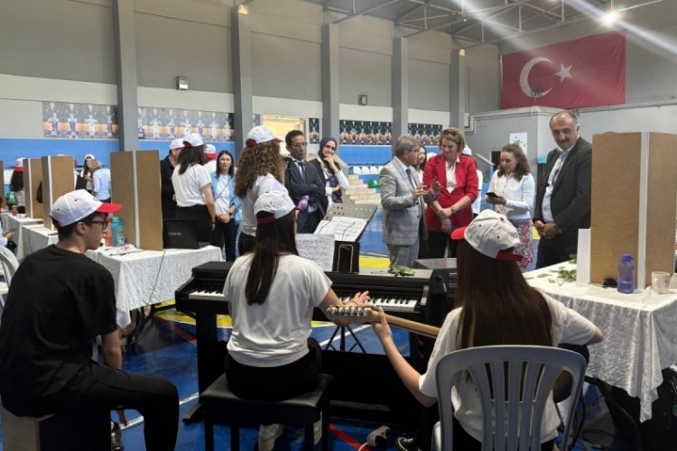 Turhan Tayan Anadolu Lisesi'nde Bilim Fuarı heyecanı