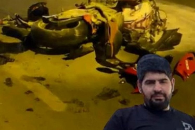 Feci kaza: Motosiklet sürücüsü yaşamını yitirdi