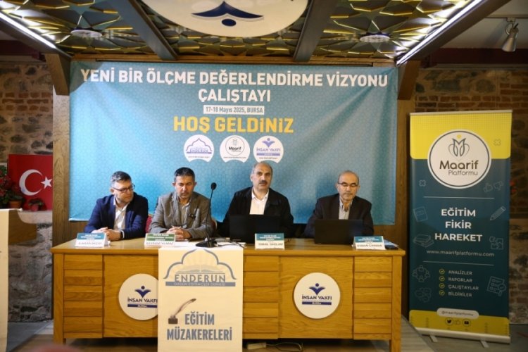 Bursa'da "Yeni Bir Ölçme Değerlendirme Vizyonu Çalıştayı" düzenlendi