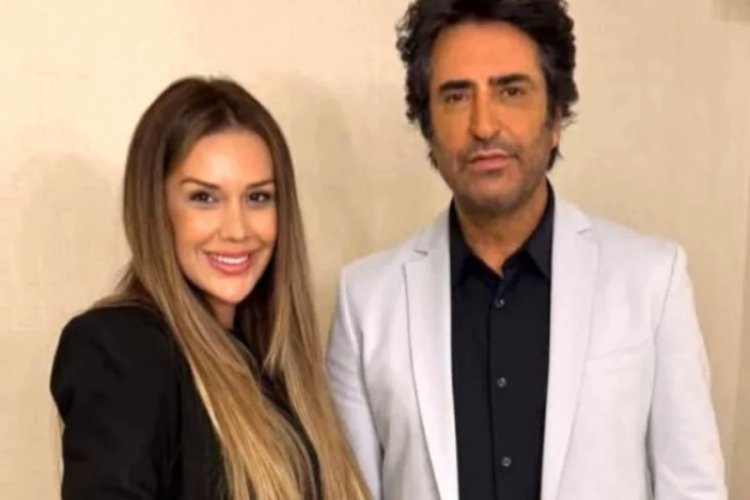 Dilan Polat, Mahsun Kırmızıgül'ü kulisinde ziyaret etti