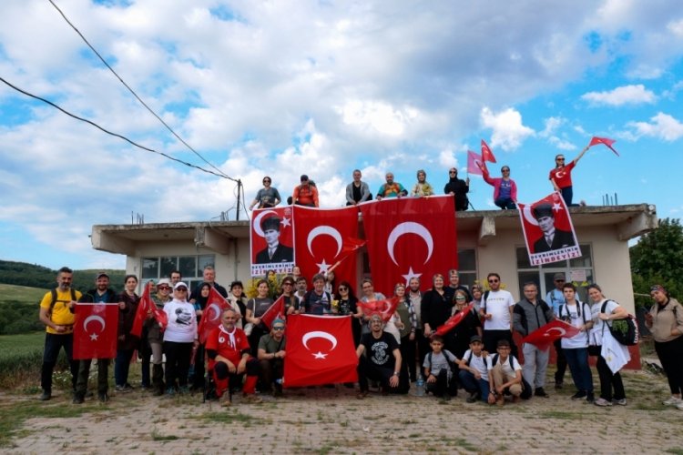 Budost ve Karacabey Doğa Sporcuları 19 Mayıs'ı doğada birlikte kutladı