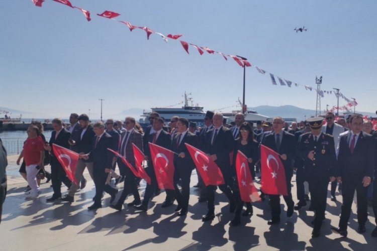 Mudanya'da 19 Mayıs Atatürk'ü Anma Gençlik ve Spor Bayramı kutlandı