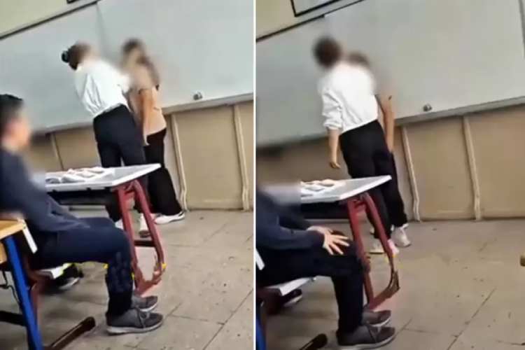 Okulda skandal görüntüler! Öğrencisine hakaretler savurdu yetmedi şiddet uyguladı