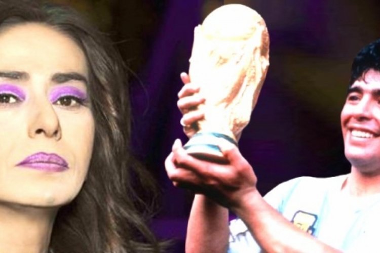 Yıldız Tilbe: Maradona'nın öldüğünü bugün öğrendim