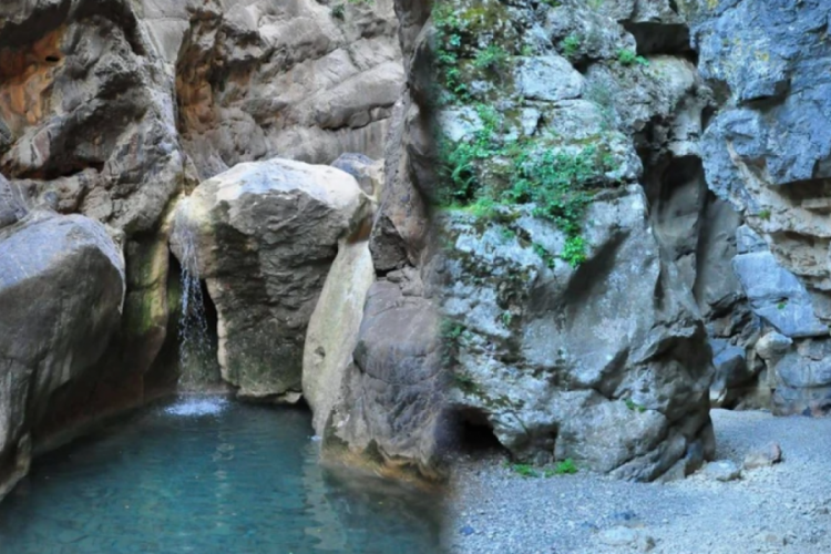 'Saklı Kanyon' kurudu