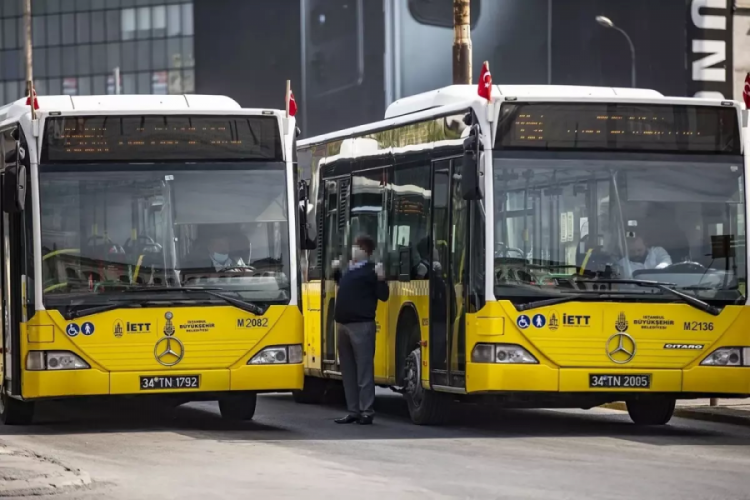 İstanbul'da 3 bin 41 özel halk otobüsü yarın kontak kapatacak