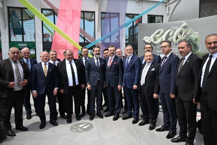TOBB Başkanı Hisarcıklıoğlu'ndan HOMETEX Fuarı'na Tam Not