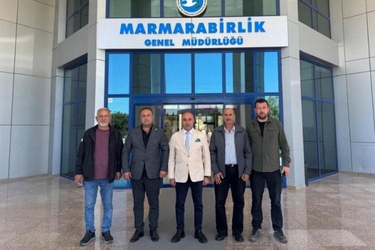 Orhangazi Ziraat Odası Marmarabirlik'in yeni başkanını ziyaret etti!