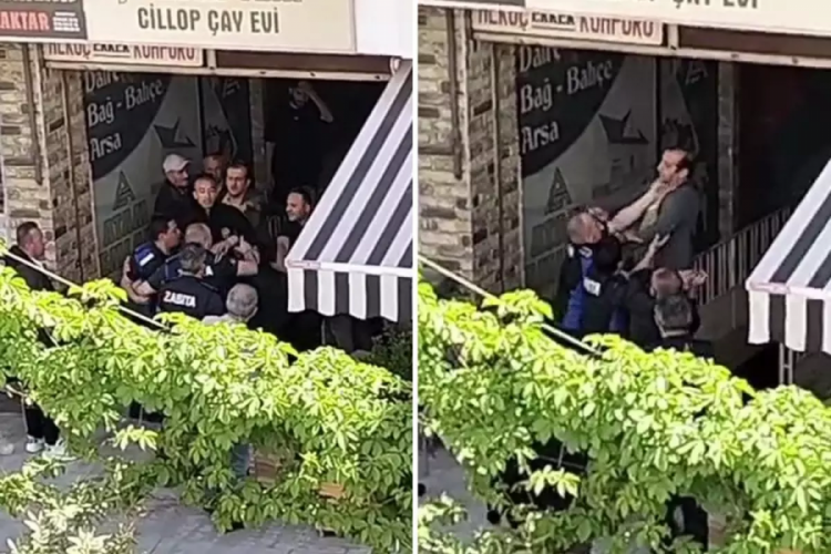 Zabıta memurları engelli vatandaşı darbetti