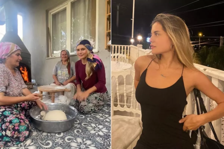 İsveçli köylü güzeli! Türkiye'ye geldi, hayatı değişti