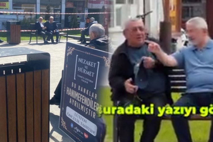Kadınlar bankı sosyal medyayı ikiye böldü! "Şaka gibi"