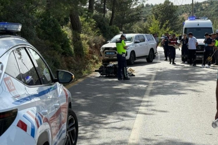 Muğla Bodrum'da feci kaza: 16 yaşındaki sürücü can verdi