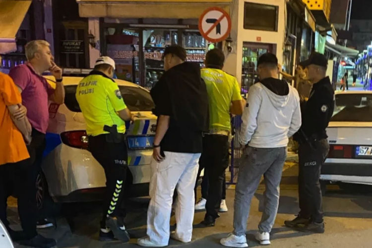 Yüksek sesten durduruldu, ehliyetine el konuldu