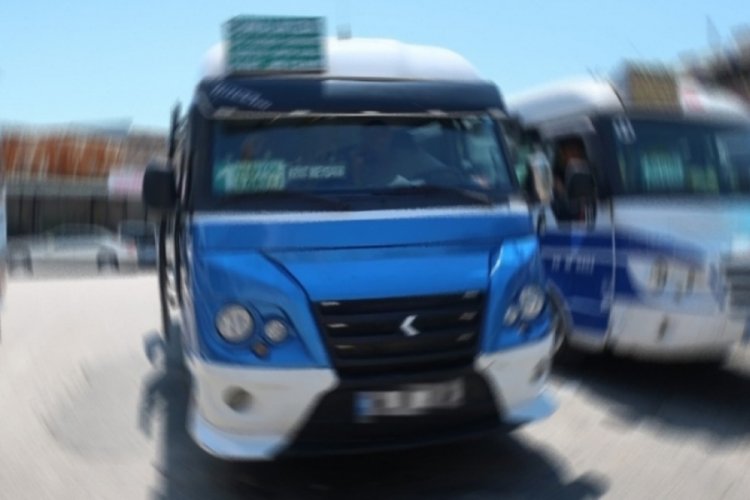 Bursa'da minibüste güvenlik ihmali!