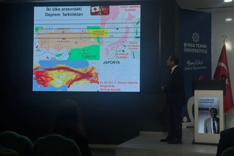 Japon deprem uzmanı Bursa'da konuştu! Verdiği örnek düşündürücü...