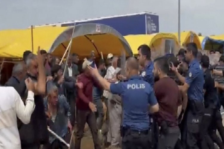 Kurban pazarında kavga çıktı!