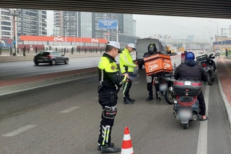 Bursa'da binlerce sürücüye denetim! 