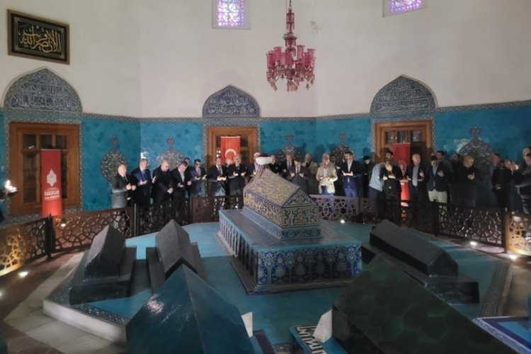 Çelebi Sultan Mehmed, Bursa'da vefatının 604'üncü yılında dualarla anıldı