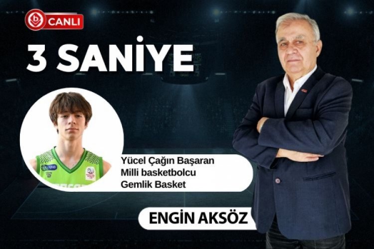 3 Saniye'nin konuğu Yücel Çağın Başaran