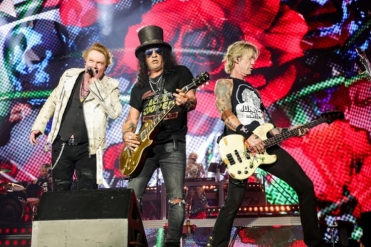 Guns N' Roses, Türkiye'ye 100 bavulla geliyor