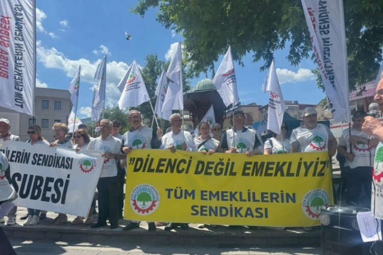 Tüm Emekliler Sendikası Bursa Şubesi'nden bayram ikramiyesi talebi
