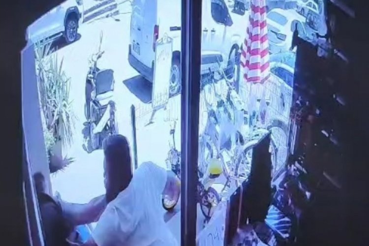 Motosiklet tartışması kanlı bitti: Esnafı darp edip hastanelik ettiler