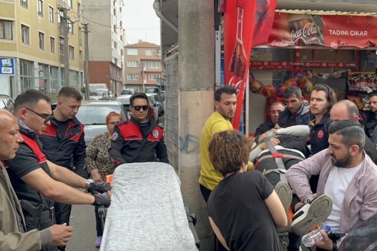 Sokak ortasında darp edildi