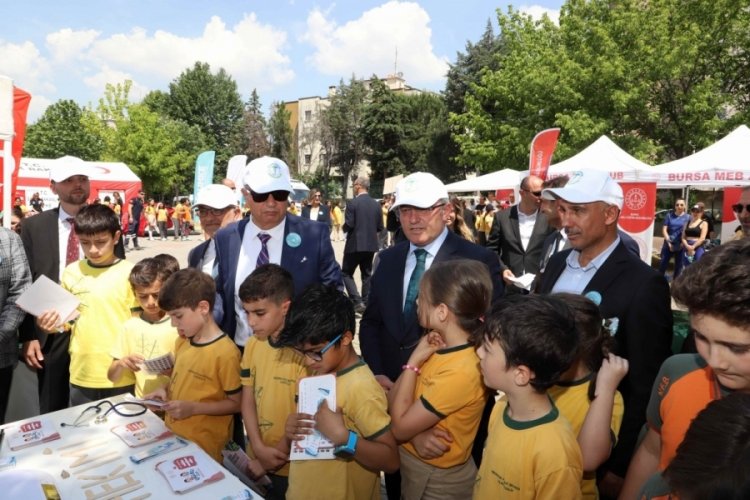 Bursalı öğrenciler sağlık elçisi ilan edildi