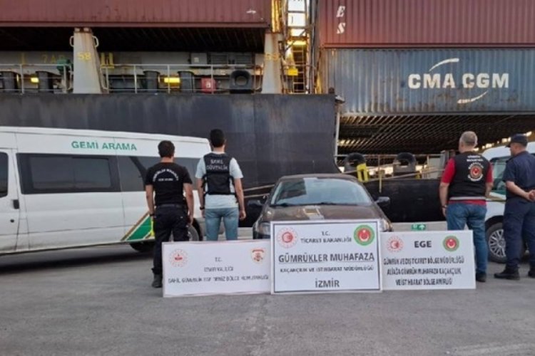Gemide 54 ton kaçak akaryakıt yakalandı