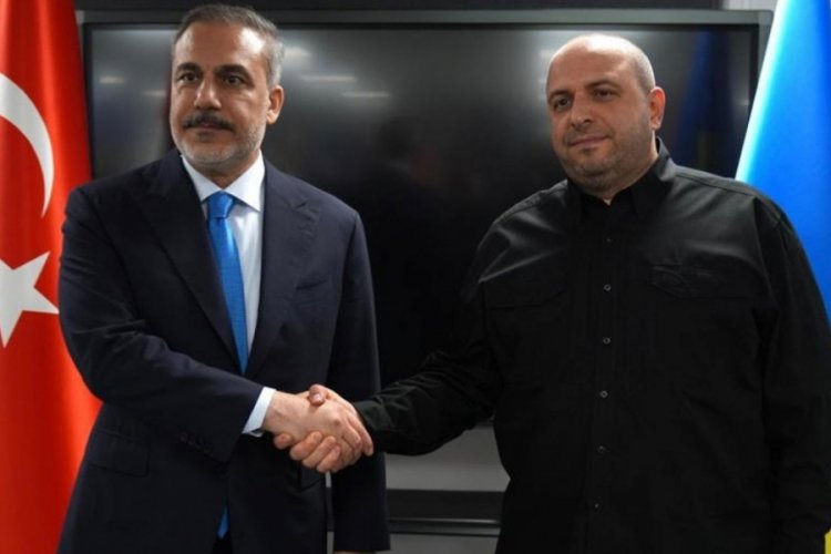 Bakan Fidan, Ukrayna Savunma Bakanı Umerov ile görüştü