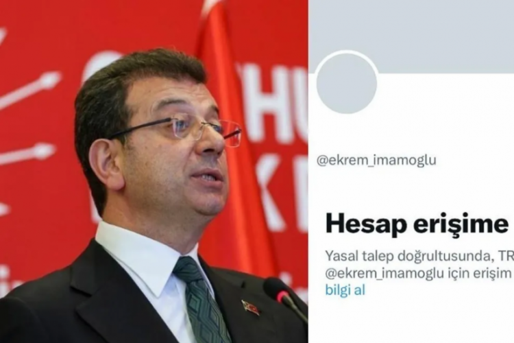 Erişim engeli getirilmişti! X'ten Ekrem İmamoğlu hamlesi
