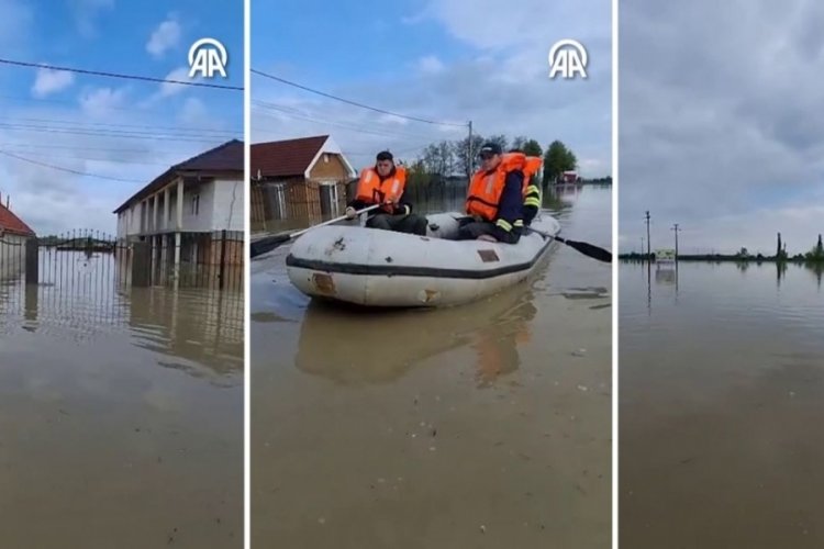 Romanya sele teslim, yüzlerce kişi tahliye edildi