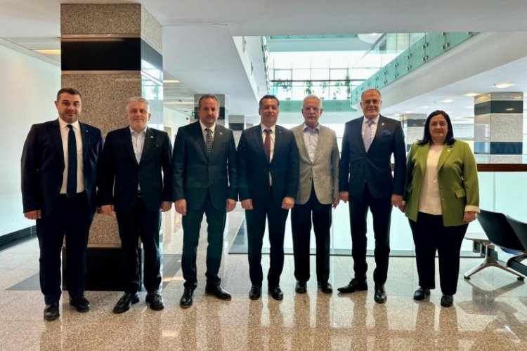 Gemlik TSO heyetinden TBMM'de AK Parti Bursa milletvekillerine ziyaret