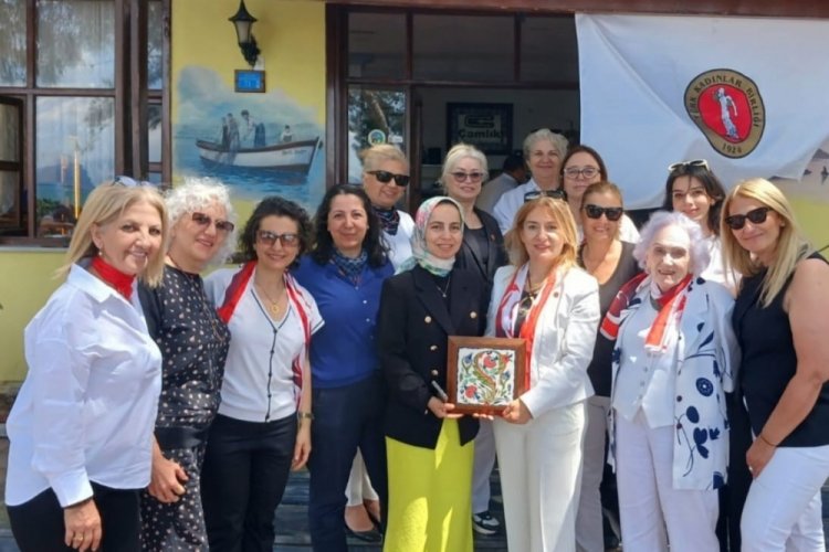 Türk Kadınlar Birliği Bursa Şubesi'nden İznik'e anlamlı ziyaret