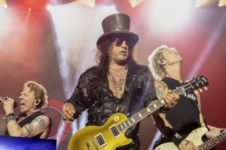 Guns N' Roses, Mattia Ahmet Minguzzi'yi unutmadı