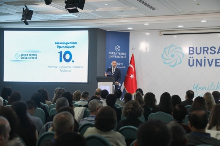 BTÜ'de öğrenci işleri zirvesi: 144 üniversite bir araya geldi