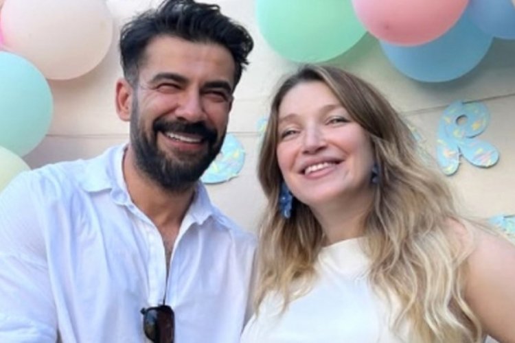 Rüzgar Aksoy ve Yasemin Sancaklı, baby shower partisi yaptı