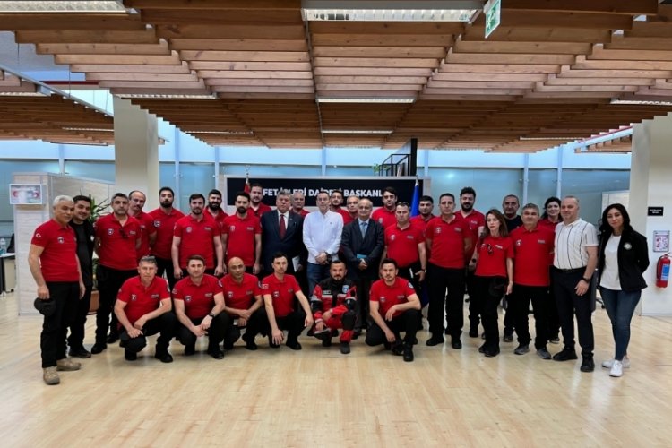 BUSKİ ve BURULAŞ arama kurtarma ekipleriyle AKOM'da bir araya geldi