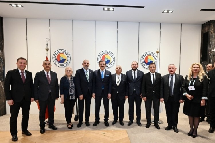 Orhangazi TSO yönetimi Türkiye Odalar ve Borsalar Birliği Genel Kuruluna katıldı