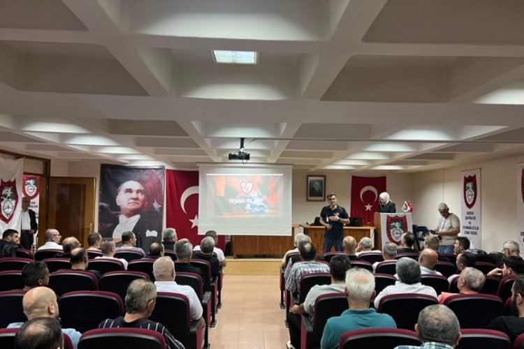 Bursa'da sürücülere fermuar sistemi anlatıldı
