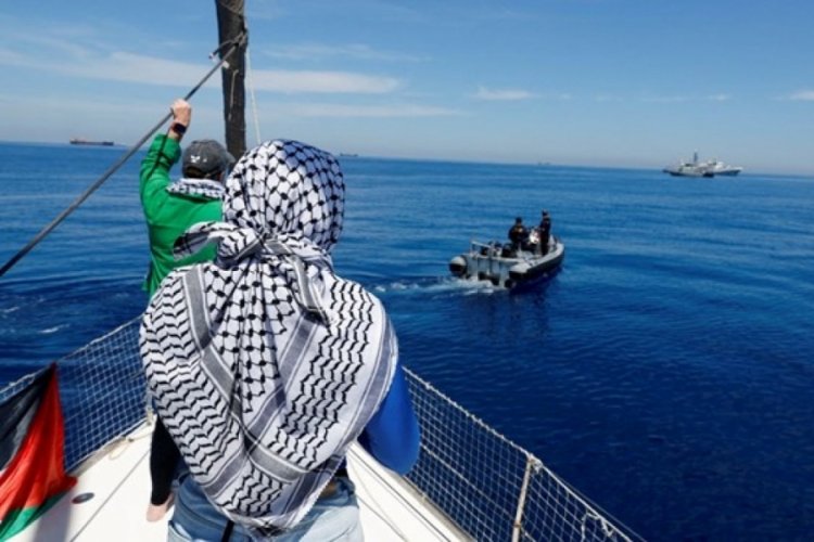 Özgürlük Filosu, Gazze yolunda: İsrail harekete geçeceğini duyurdu