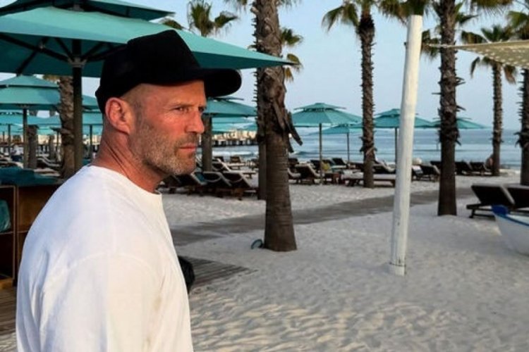 Jason Statham, Antalya'da tatil yaptı
