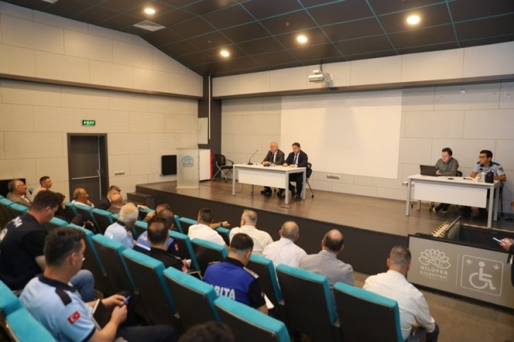 Zabıta teşkilatından Kurban Bayramı öncesi koordinasyon toplantısı