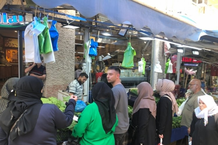 Bayramın popüler lezzeti! Bursa'da satın alabilmek için birbiriyle yarıştılar