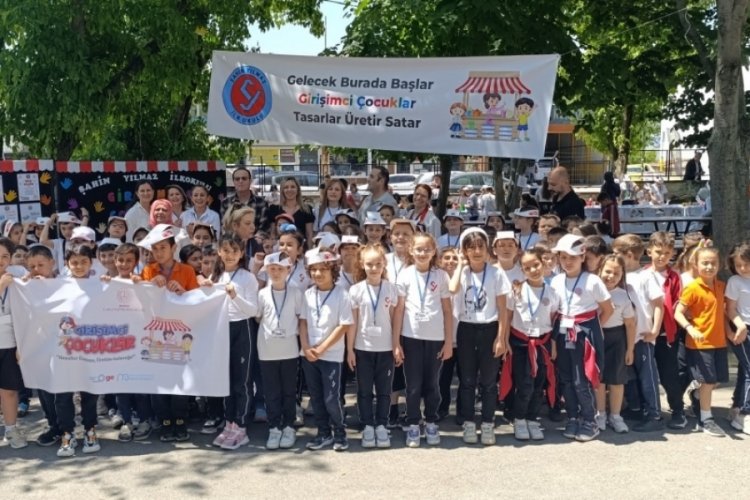 Girişimci çocuklar hem üretti hem öğrendi