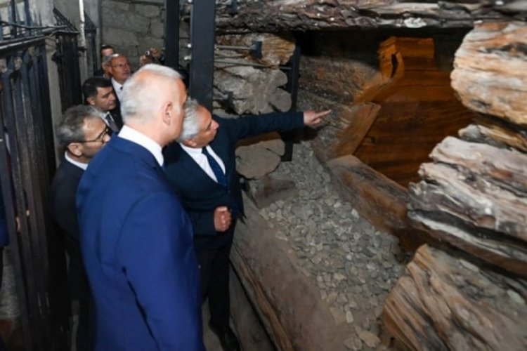 Frig kraliyet ailesine ait mezar odası ortaya çıktı