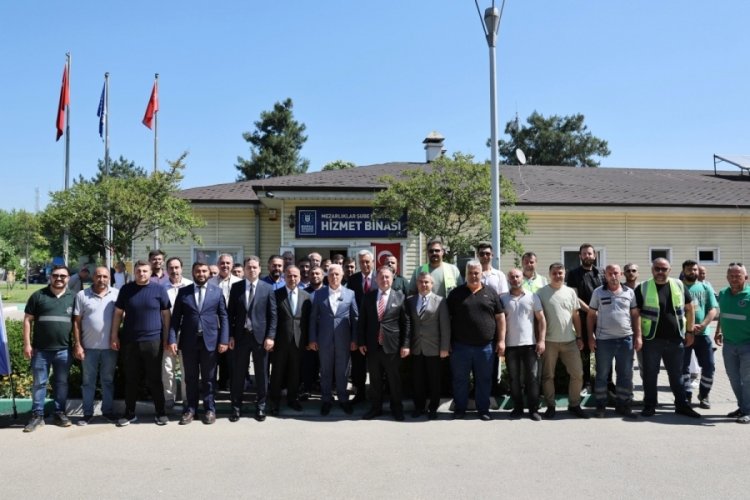 Başkan Bozbey, Büyükşehir ailesiyle bayramlaştı