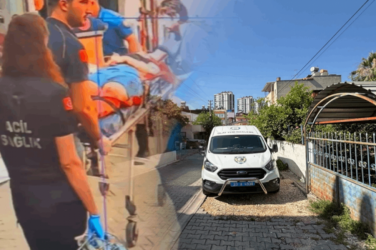 Bir aile dehşeti! Kendisini ve oğlunu jiletle...
