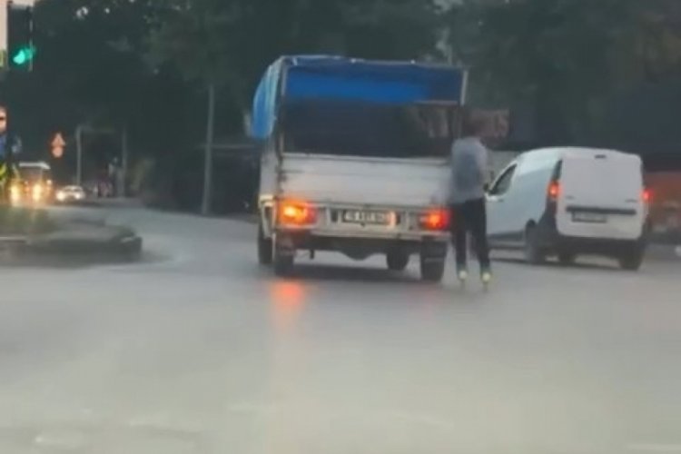 Bursa'da ölümle dans! O anlar kamerada...